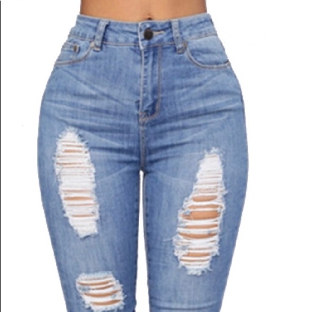 Fitted jeans